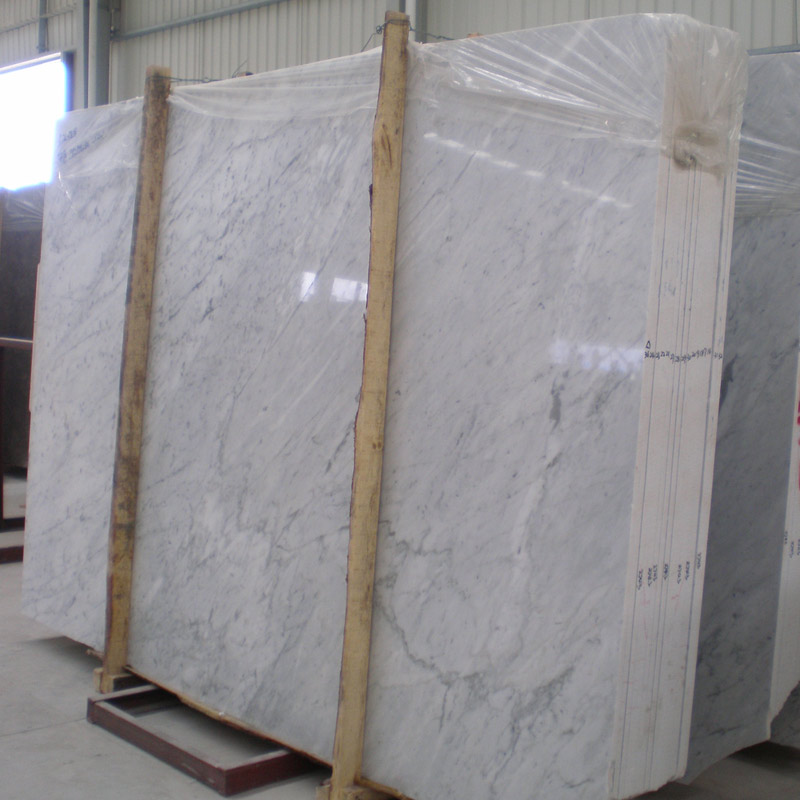 Popular Bianco Carrara White Marble Slabs