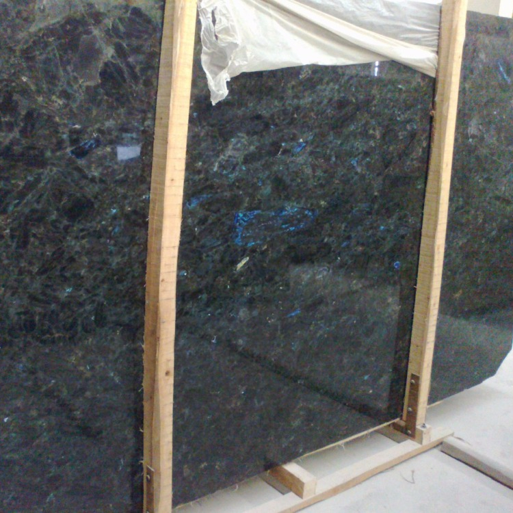 Blue black stone volga blue granite