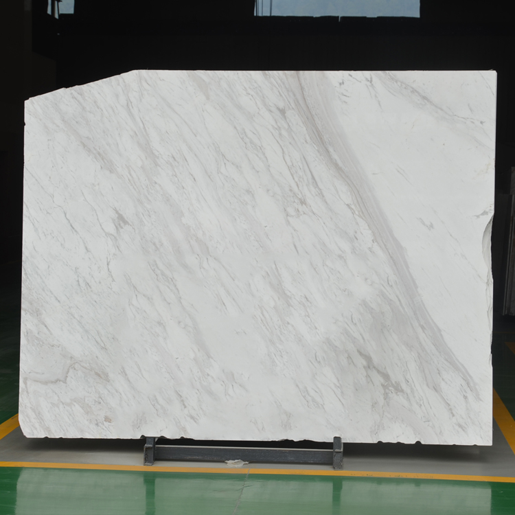 Volakas white marble slab
