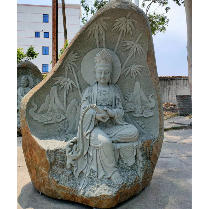 Blue Stone Buddha