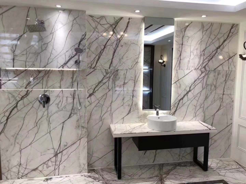 White Lilac marble
