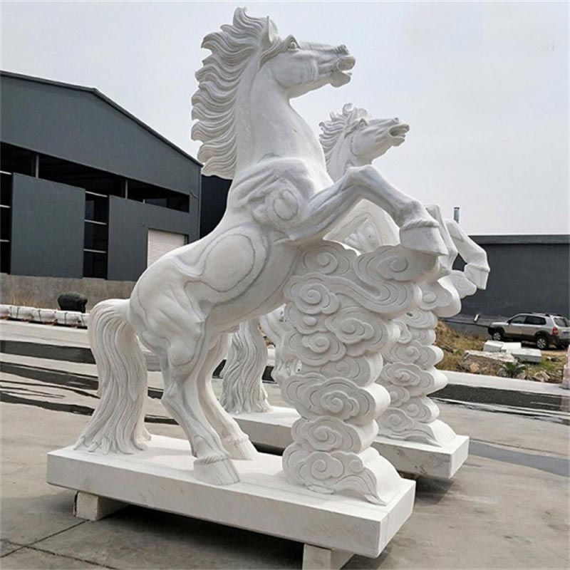 Stone Horse Carving