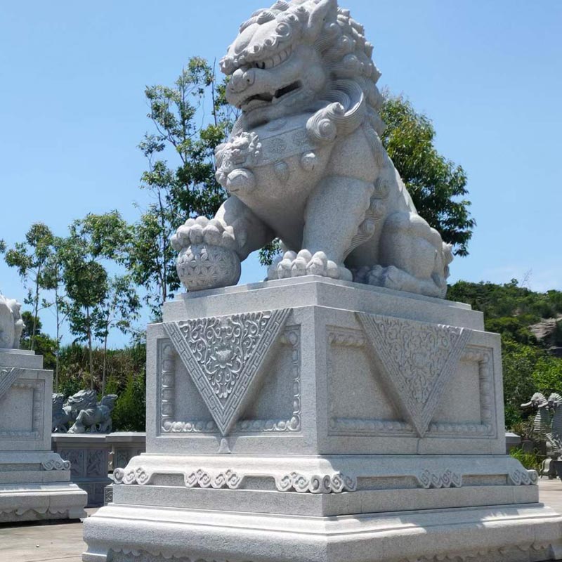 Large Foo Dogs Statues