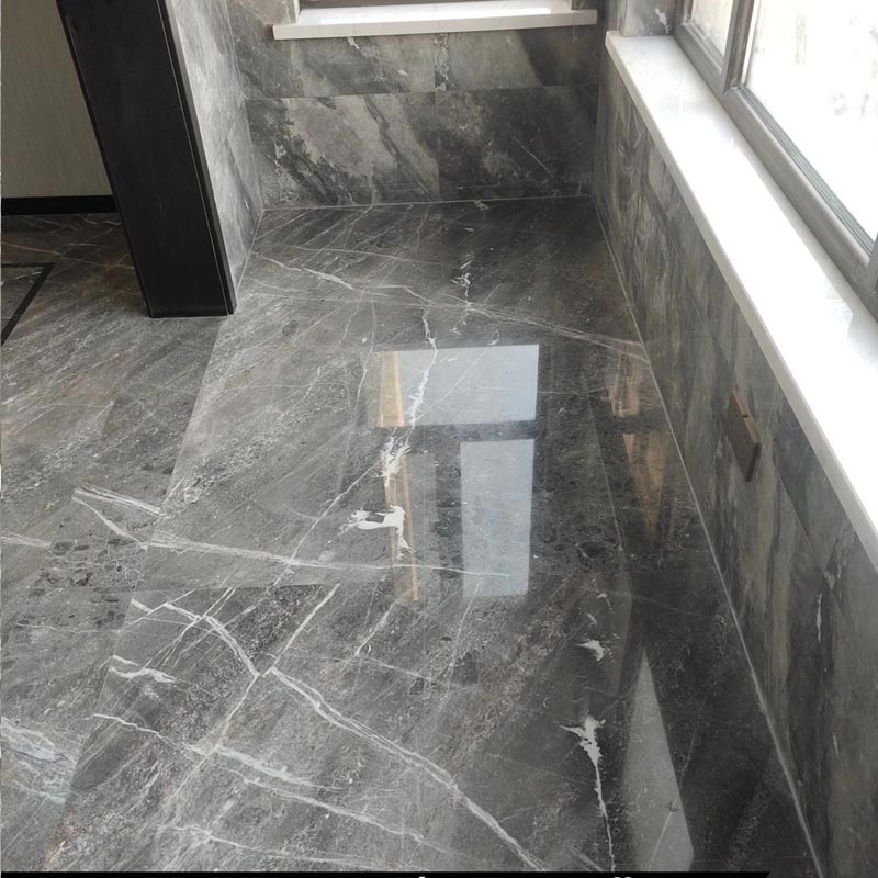 Luxury zebra gucci grey quartz marble slab