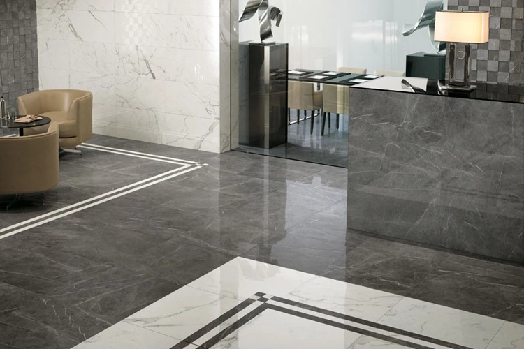 Cyprus grey marble slab